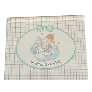 Vintage 1995 Precious Moments Grandmas Show & Tell Photo Album Hallmark BBA1232